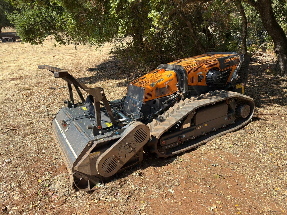 heavy-duty mulchers in wildfire prevention