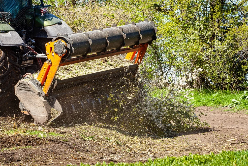 mulchers in post-fire recovery