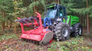 Heavy duty mulcher fuel