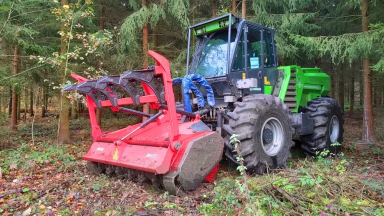 Heavy duty mulcher fuel